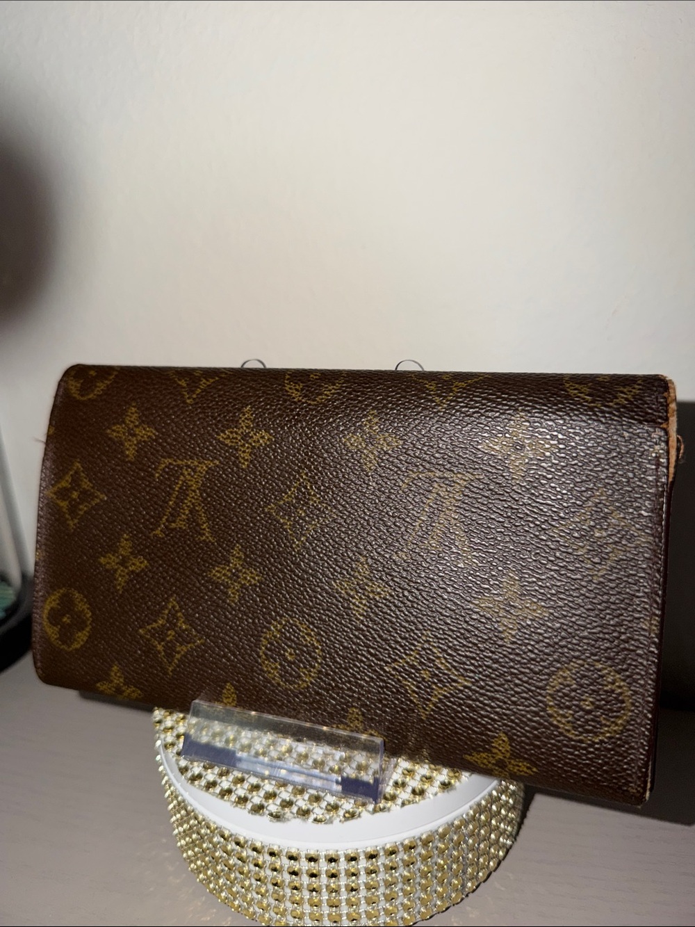 Louis Vuitton Brown Monogram Clutch Wallet with COA - Picture 2 of 8